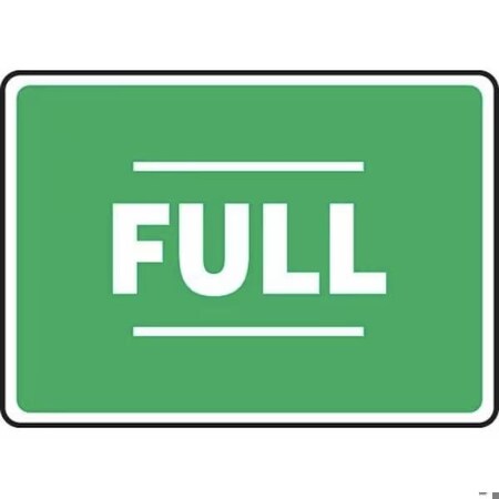 Accuform SAFETY SIGN FULL 10 in  X 14 in  MCPG523XP MCPG523XP